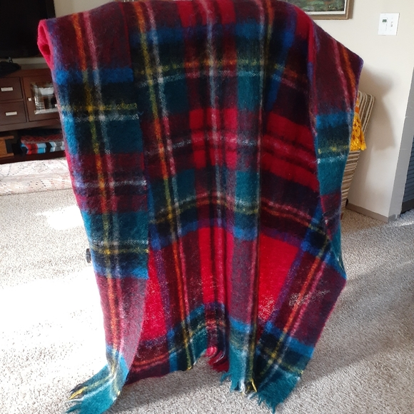 Bedding Vintage Mohair Blanket Throw Poshmark